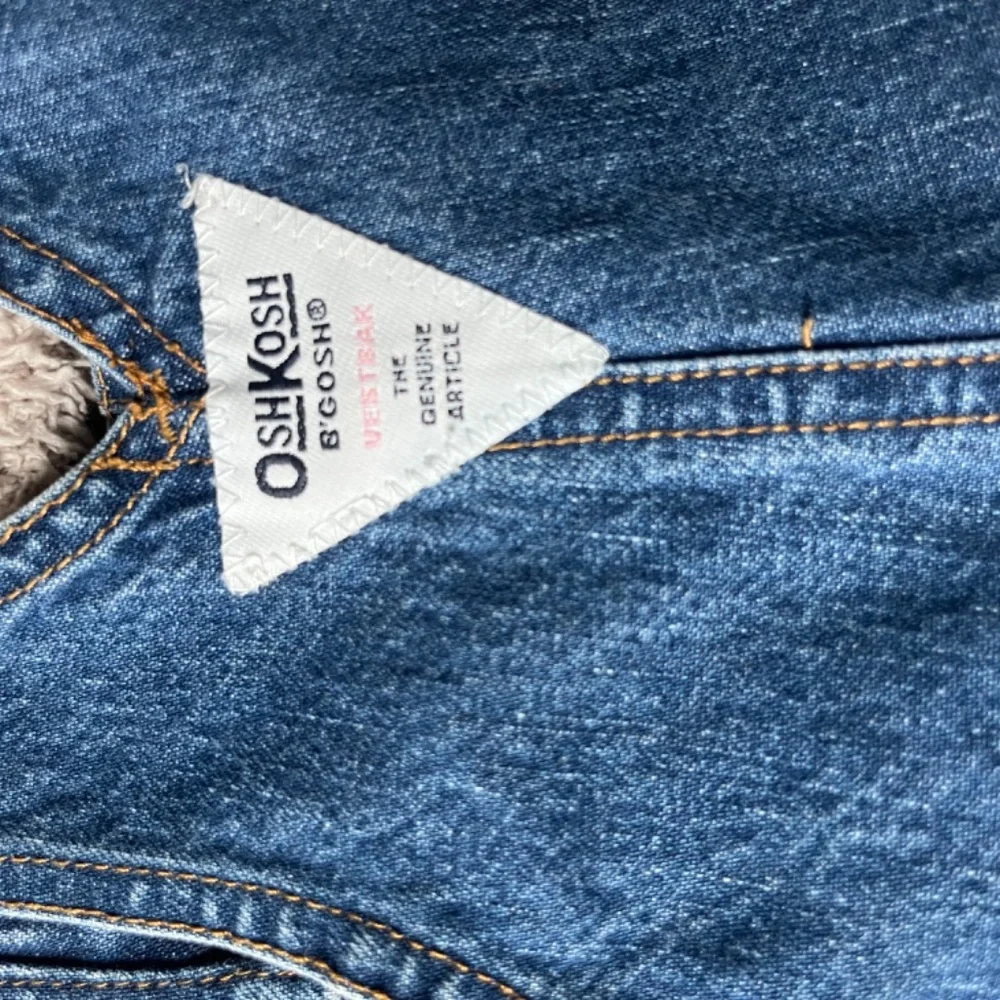 B73 Vintage PINK TAG OshKosh B'Gosh Denim Shortalls